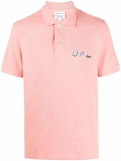 Lacoste x Peanuts relaxed organic cotton polo shirt