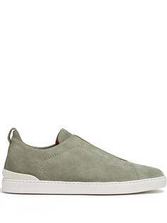 Ermenegildo Zegna кроссовки в двух тонах