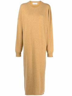 extreme cashmere cashmere-blend knitted dress
