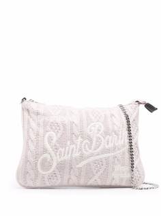 MC2 Saint Barth parisienna knit-print crossbody bag