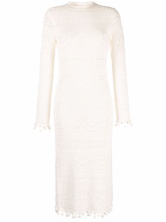 ZIMMERMANN crochet midi dress