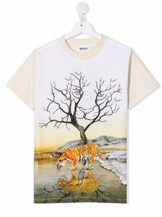 Molo TEEN Imagine Tiger organic cotton T-shirt