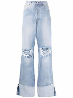 VETEMENTS wide-leg jeans