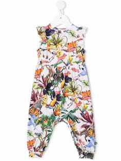 Molo jungle print romper
