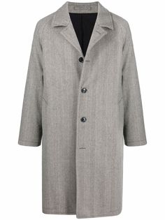 LUIGI BIANCHI MANTOVA single-breasted tailored coat