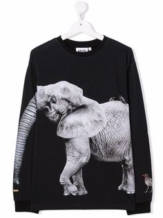 Molo TEEN Elephant organic cotton sweatshirt
