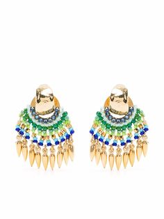 Gas Bijoux серьги Cadaques с бахромой