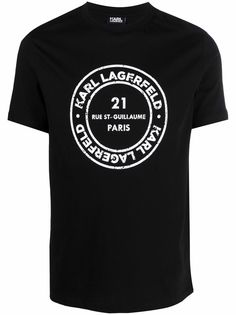 Karl Lagerfeld футболка с логотипом