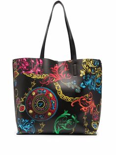 Versace Jeans Couture сумка-тоут с принтом Barocco