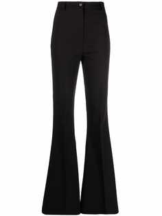 Hebe Studio расклешенные брюки с завышенной талией