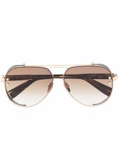 Balmain Eyewear солнцезащитные очки-авиаторы