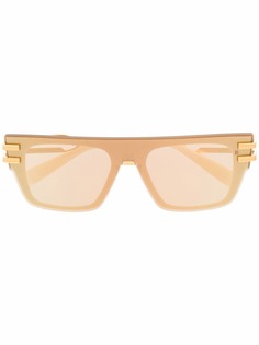 Balmain Eyewear солнцезащитные очки в квадратной оправе