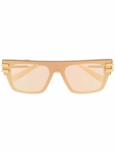 Balmain Eyewear солнцезащитные очки в квадратной оправе