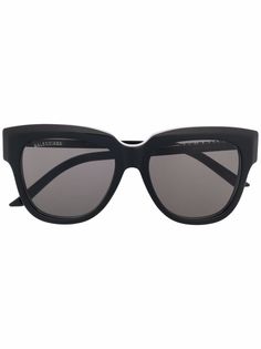 Balenciaga Eyewear солнцезащитные очки в массивной оправе