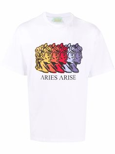 Aries футболка с принтом