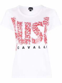Just Cavalli футболка с логотипом