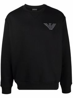 Emporio Armani толстовка с монограммой