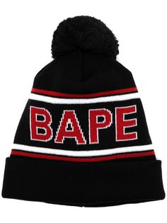 A BATHING APE® шапка бини с логотипом