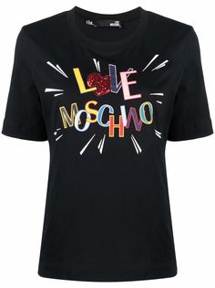 Love Moschino футболка с логотипом