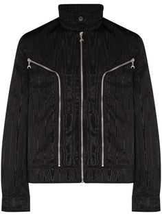 Marine Serre байкерская куртка на молнии
