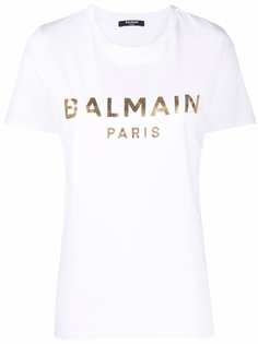 Balmain футболка с логотипом