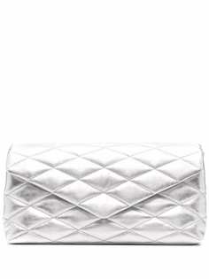 Saint Laurent клатч-конверт Sade Puffer