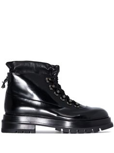 Santoni ботинки Alabama на шнуровке