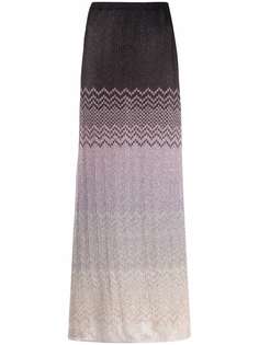 Missoni юбка с эффектом металлик