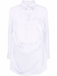 Comme Des Garçons длинная рубашка на пуговицах