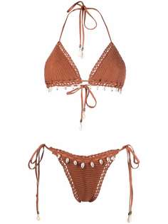 ZIMMERMANN бикини Andie в технике кроше