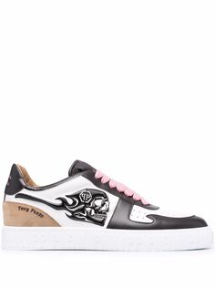 Philipp Plein кроссовки с декором Skull