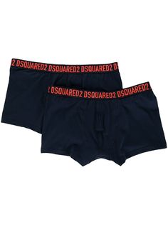 Dsquared2 комплект из двух боксеров с логотипом