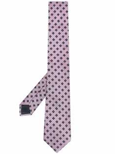 Ermenegildo Zegna шелковый галстук Fantasia с вышивкой
