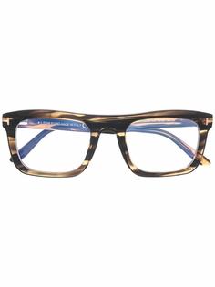 TOM FORD Eyewear очки в оправе черепаховой расцветки