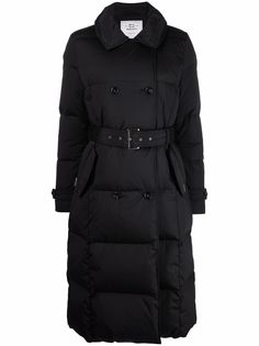 Woolrich двубортный пуховик