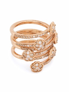 Pasquale Bruni кольцо Figlia dei Fiori из розового золота с бриллиантом