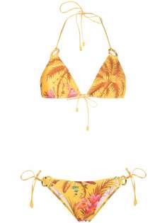 ZIMMERMANN бикини Tropicana Mango с цветочным принтом
