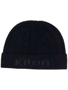 Kiton шапка бини с логотипом