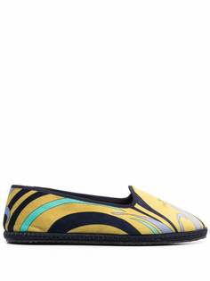 Emilio Pucci балетки с принтом Vortici