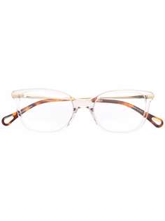 Chloé Eyewear очки в прозрачной квадратной оправе