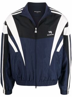 Balenciaga спортивная куртка с логотипом