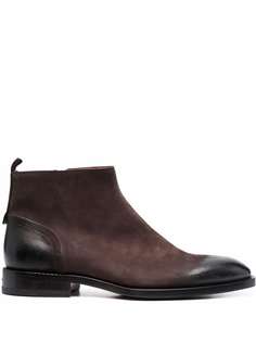 Santoni замшевые ботинки