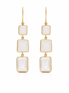 PIPPA SMALL серьги First Frost из желтого золота