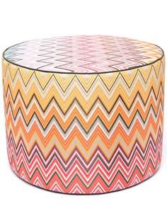 Missoni Home пуф с узором зигзаг