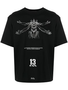 UNDERCOVER футболка с принтом Evangelion