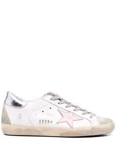 Golden Goose кеды с нашивками