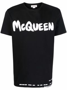 Alexander McQueen футболка с логотипом