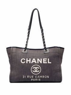 Chanel Pre-Owned сумка на плечо Deauville 2000-х годов