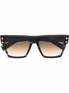 Balmain Eyewear солнцезащитные очки в оправе черепаховой расцветки