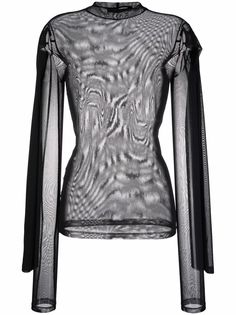 Kiko Kostadinov прозрачный топ